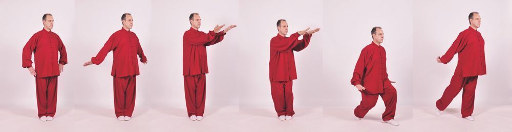 Daoyin Shi Er Fa del profesor Zhang Guangde.